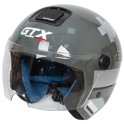 Шлем мото открытый GTX NE02 №2 (S)