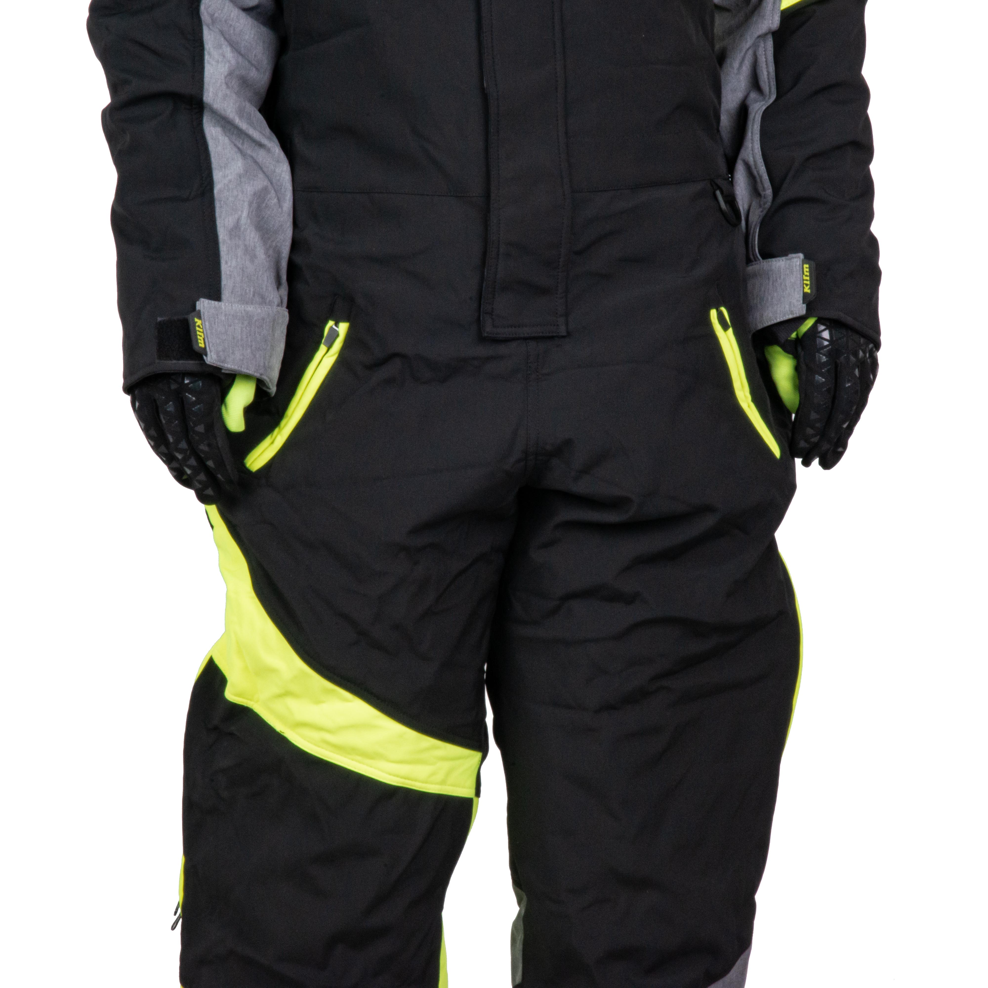 Комбинезон для снегохода KLIM RAILSLIDE №1 black-yellow (текстиль) (M)
