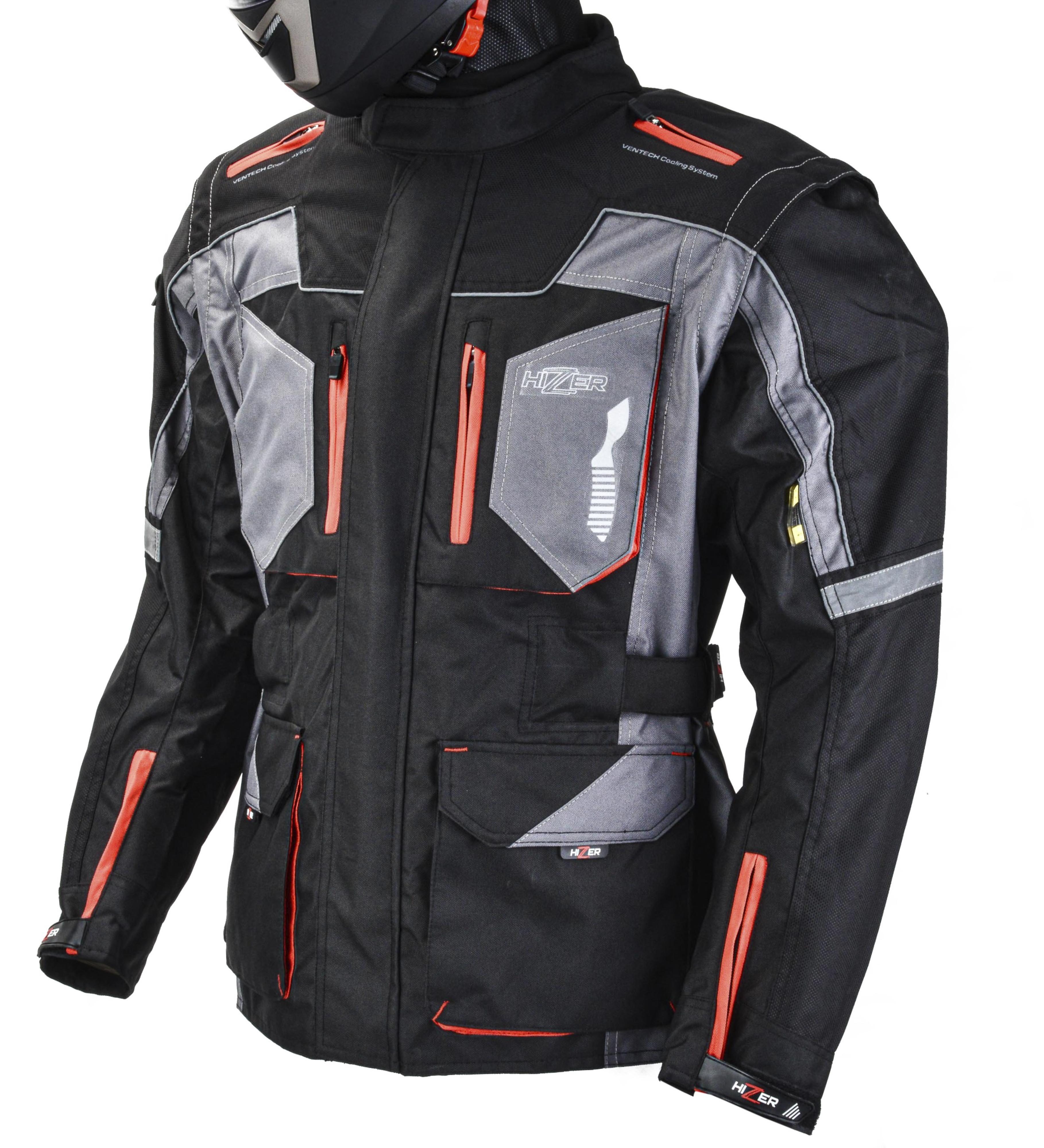 Куртка мотоциклетная (текстиль) HIZER AT-5005 (XL)