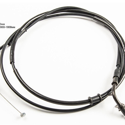 Трос газа (трубка с флажком) 139QMB 50/80см3