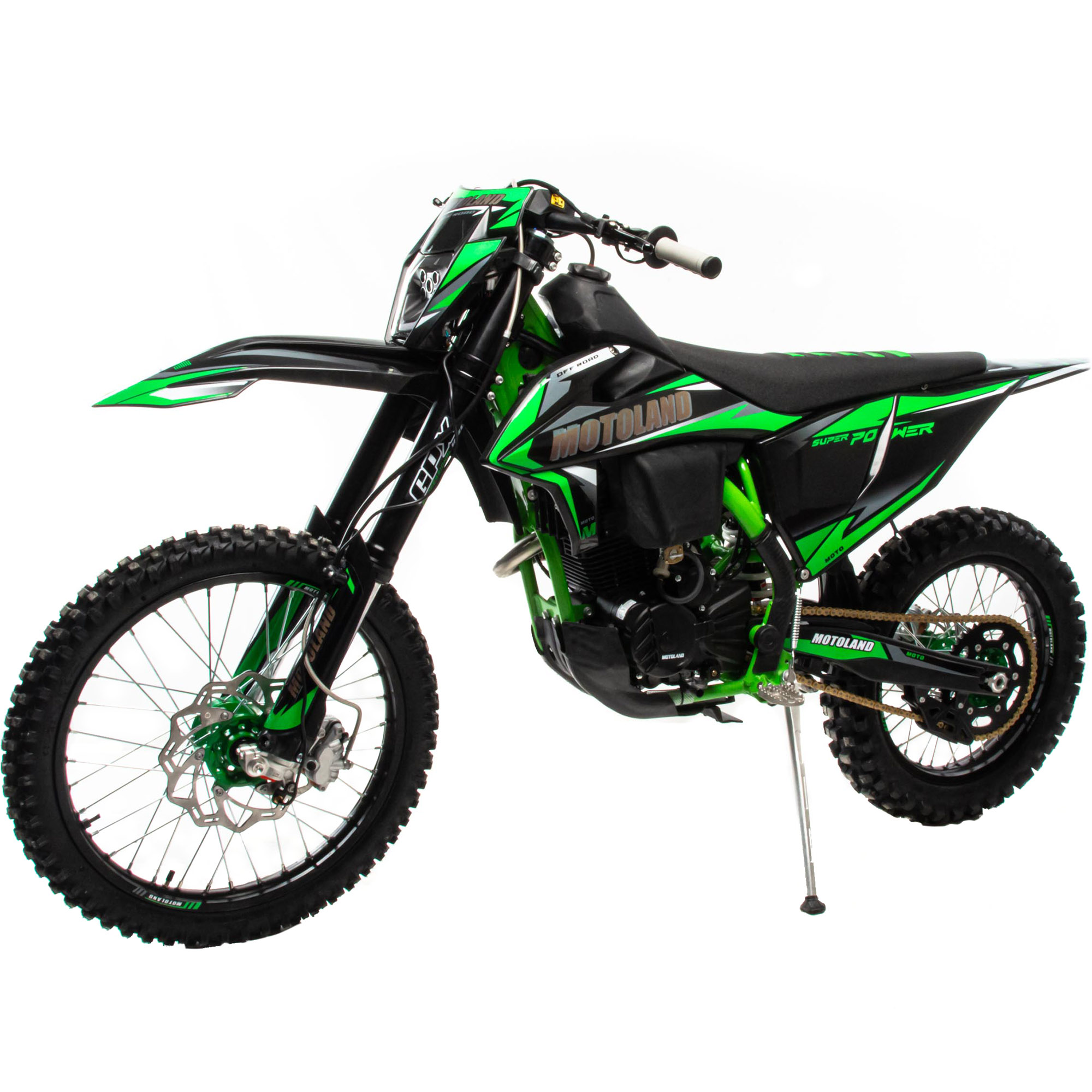 Мотоцикл Кросс 250 FX250 (172FMM-3A) зеленый РАСПРОДАЖА