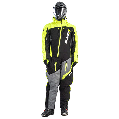 Комбинезон для снегохода FXR Maverick Lite №1 lemon-green (текстиль) (M)