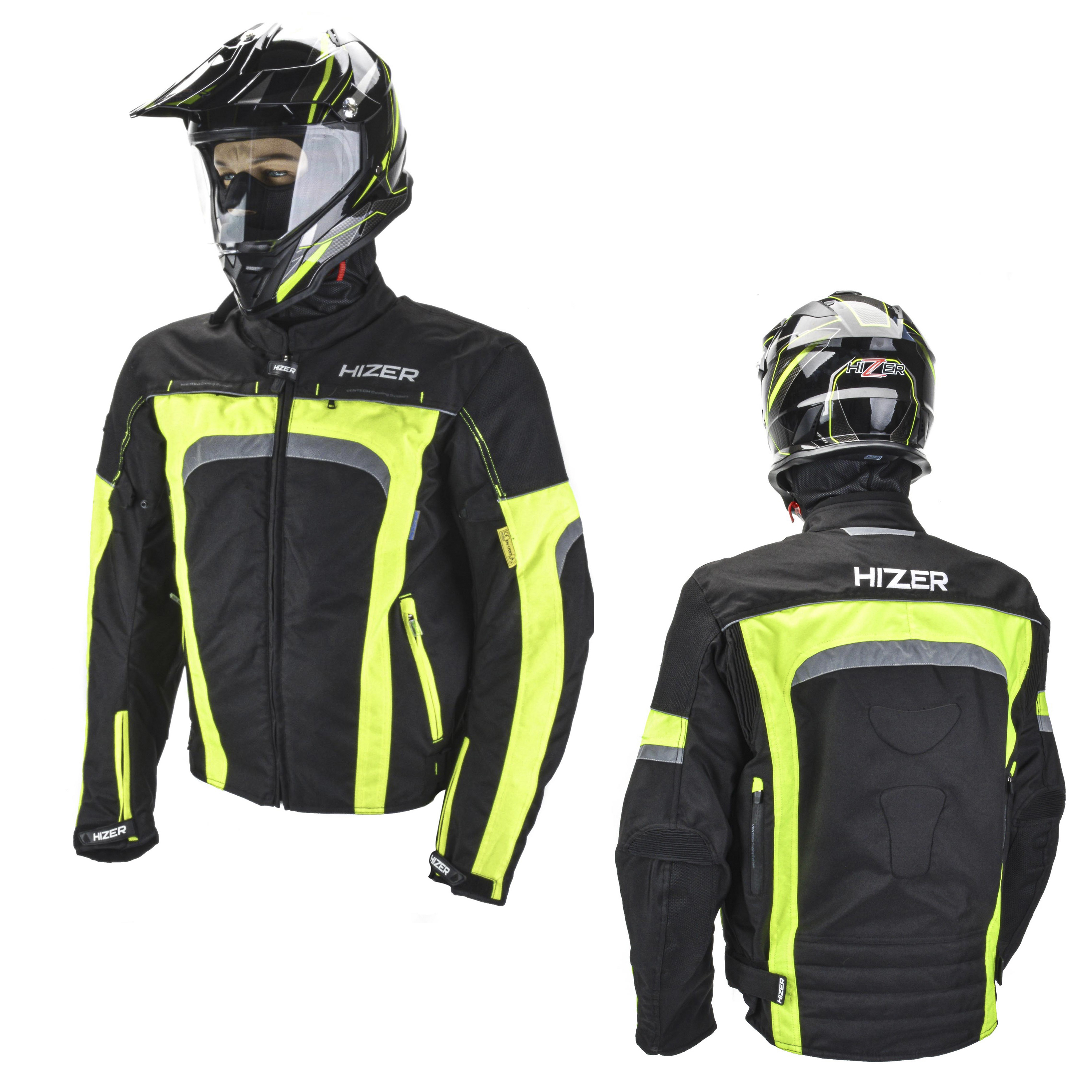 Куртка мотоциклетная (текстиль) HIZER CE-2102 (XL)