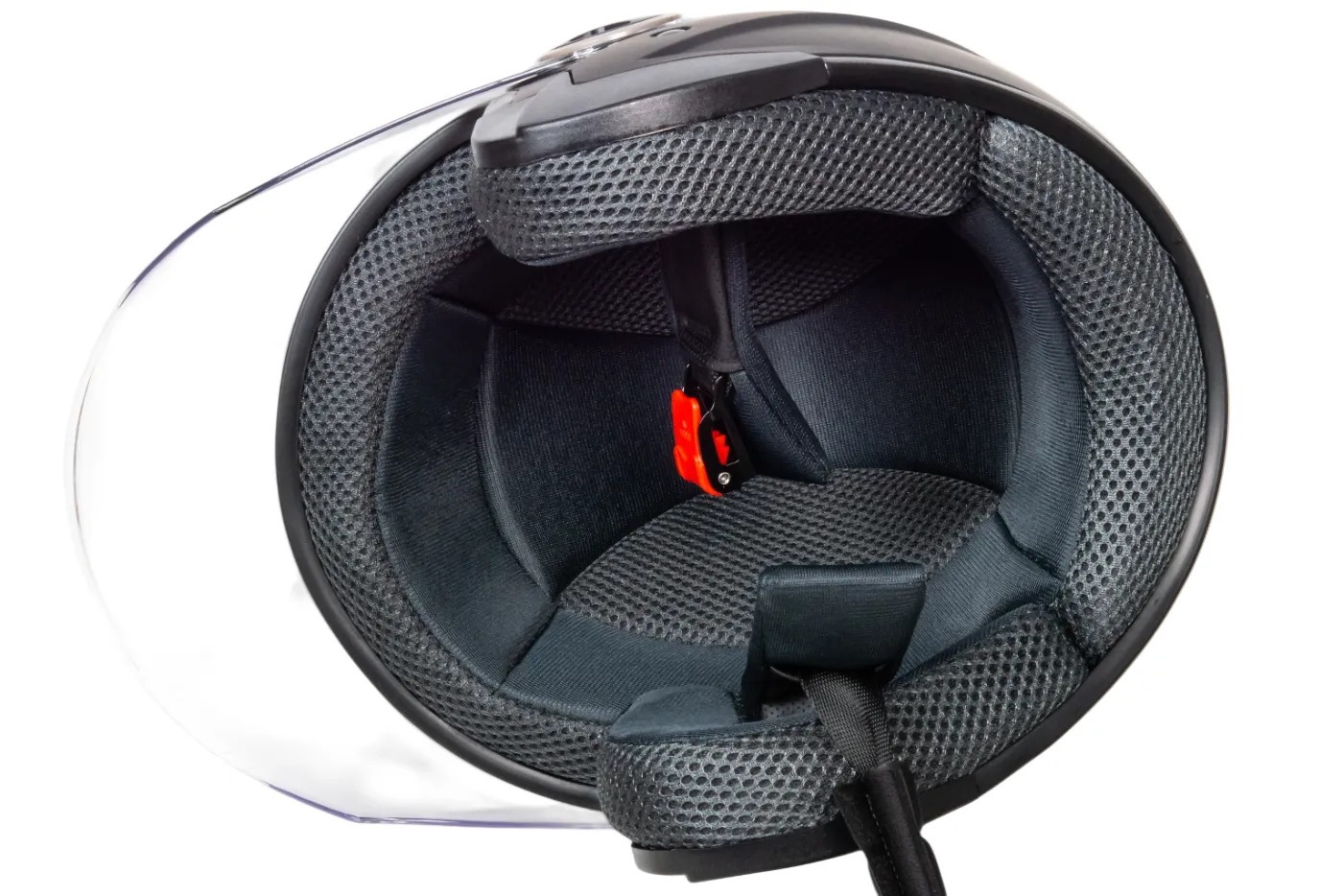 Шлем мото открытый HIZER 226 (S) matte-black