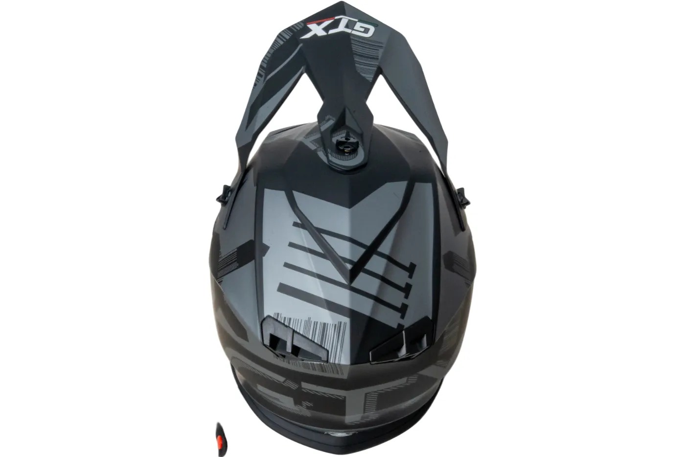 Шлем мото кроссовый GTX 633 №7 (XL) BLACK/GREY