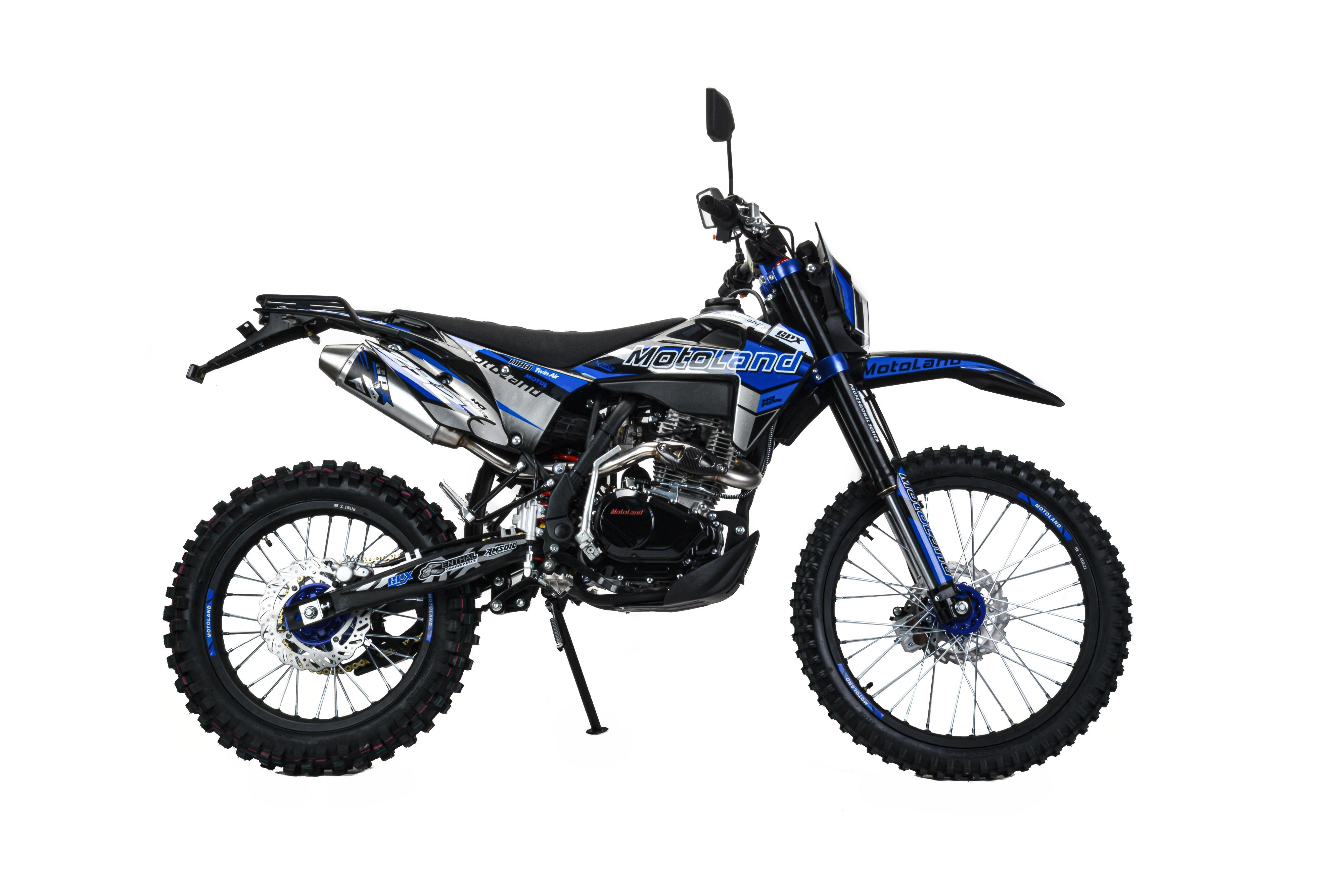 Мотоцикл Кросс 300 XT300 HS 175FMM (PR5) ПТС синий