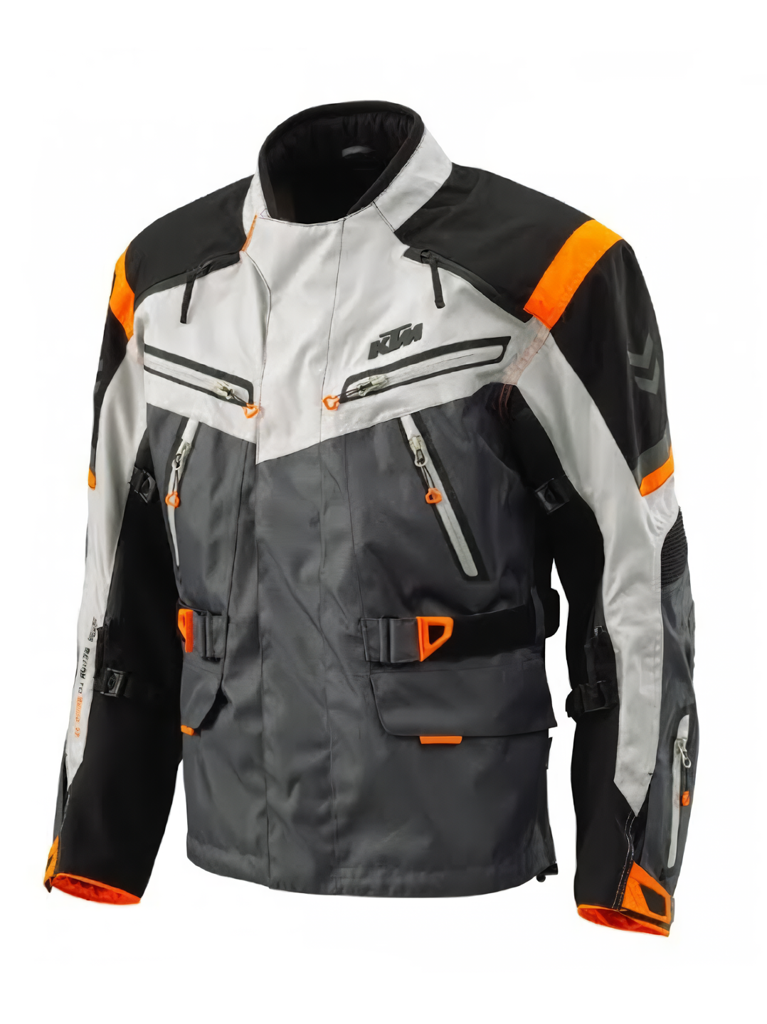 Куртка мото KTM №7 grey (текстиль) (L)