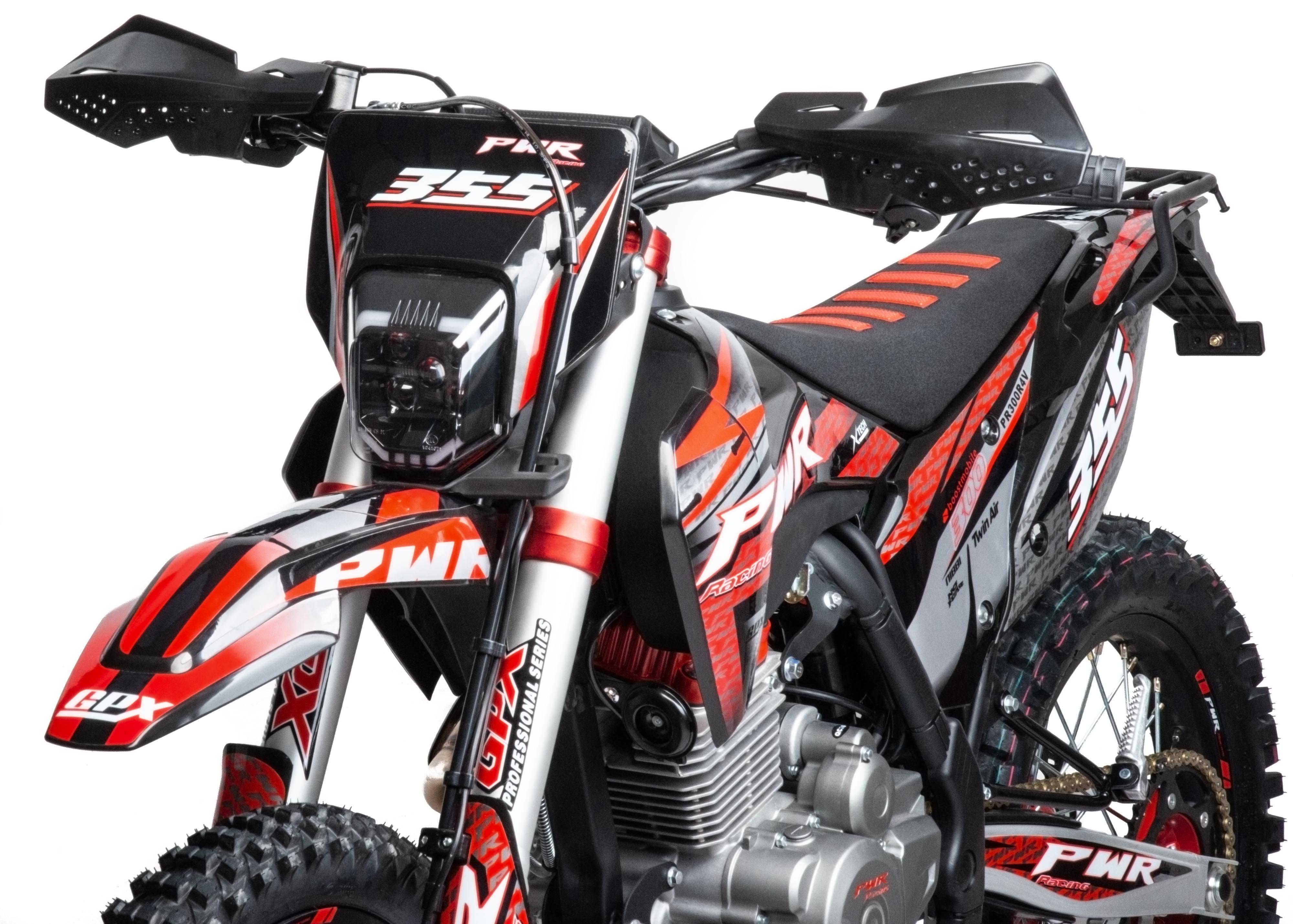 Мотоцикл Кросс 300 PWR FZ300 (PR5 4V) красный РАСПРОДАЖА