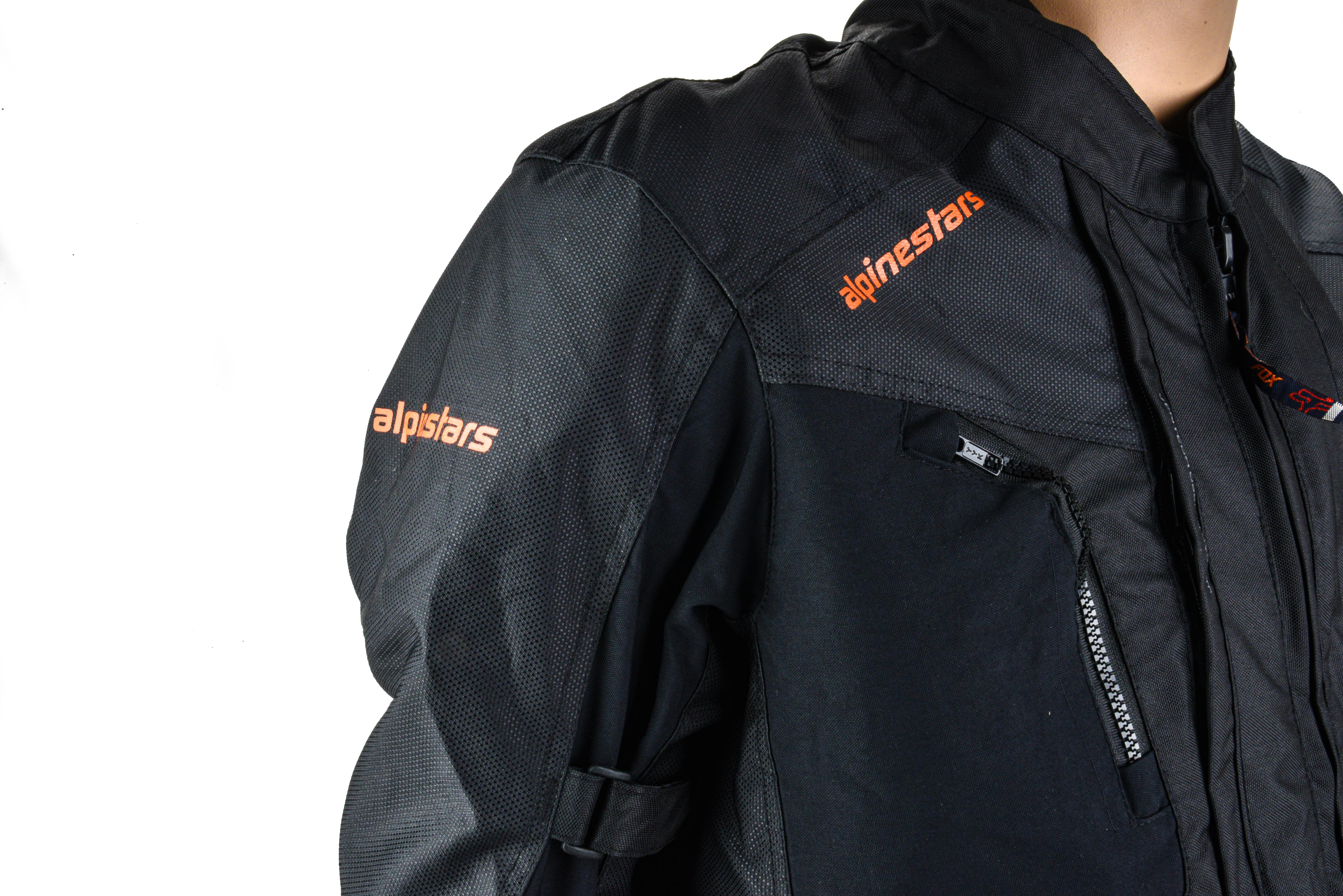 Куртка мото ALPINESTARS №6 black (текстиль) (L)