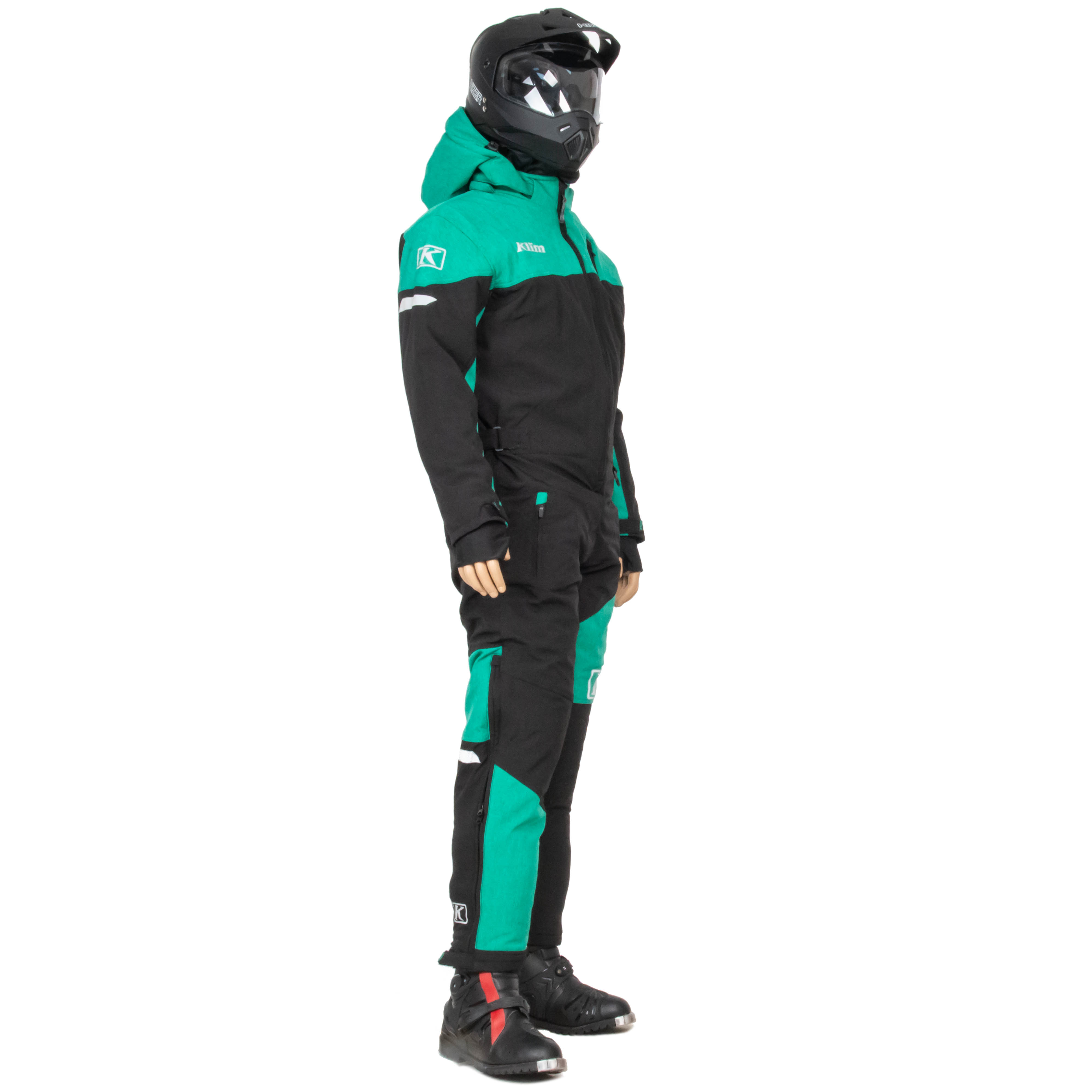 Комбинезон для снегохода (женский) KLIM SHREDSA ONE-PIECE №7 turquoise (текстиль) (M)